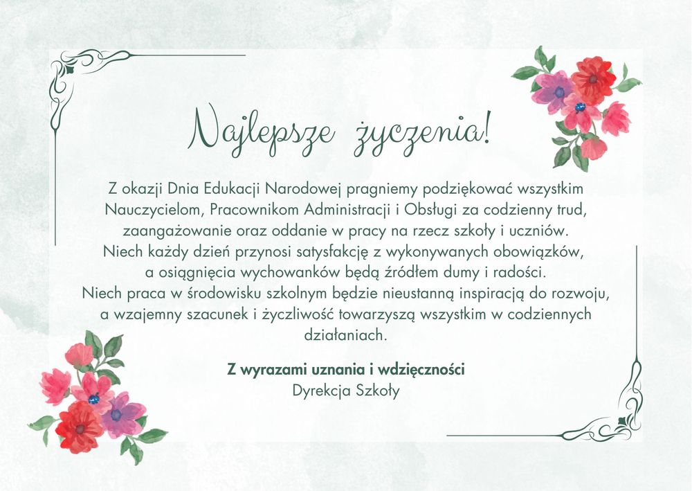 Dzień Edukacji Narodowej